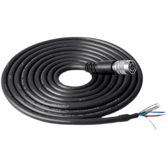 6 Pin Female to Open Trigger I/O Camera Power High Flex Cable