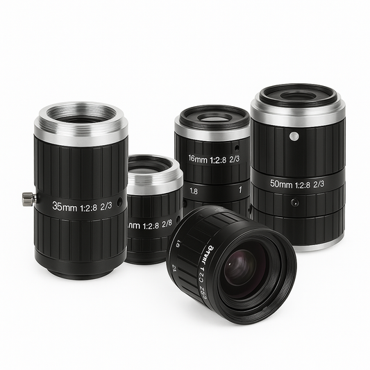 Pizza Optics FA lenses machine vision